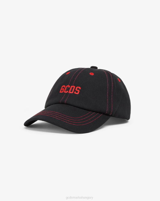 GCDS elengedhetetlen baseball sapka Z2HB221 tartozék piros férfiak
