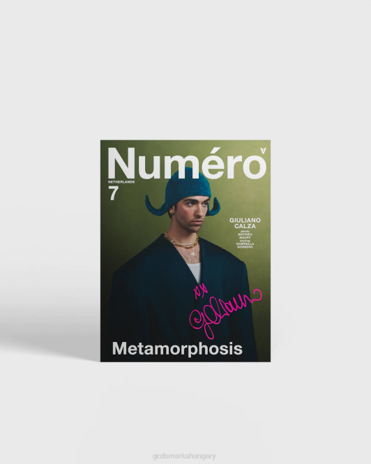 GCDS giuliano calza x numero nl címlapsztár Z2HB292 tartozék sokszínű férfiak