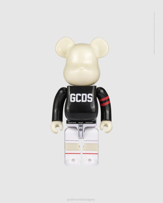 GCDS x Be@rbrick 1000% Z2HB290 tartozék fekete férfiak