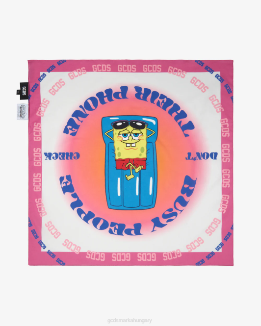 GCDS spongebob elfoglalt emberek foulard Z2HB268 tartozék sokszínű férfiak