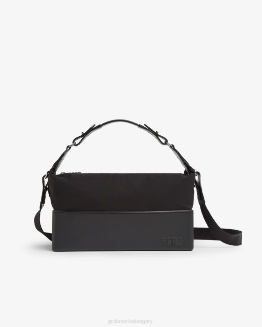 GCDS matilda nylon közepes táska Z2HB257 tartozék fekete férfiak