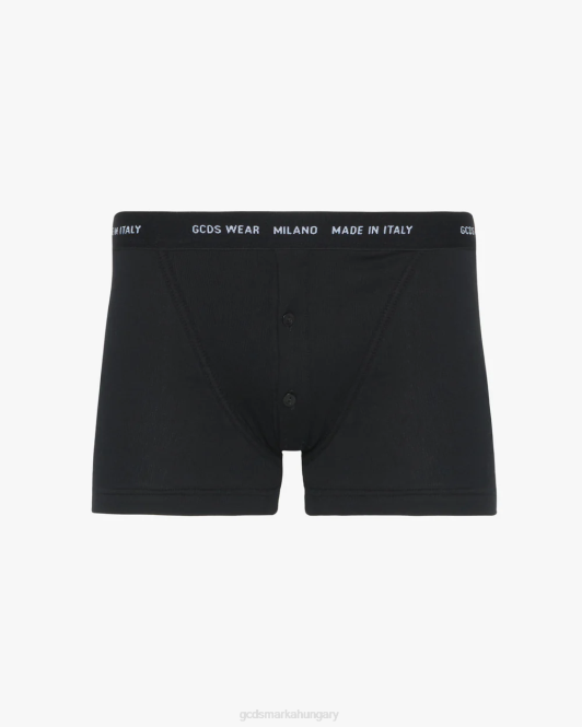 GCDS alap viselet boxer Z2HB146 ruházat fekete férfiak