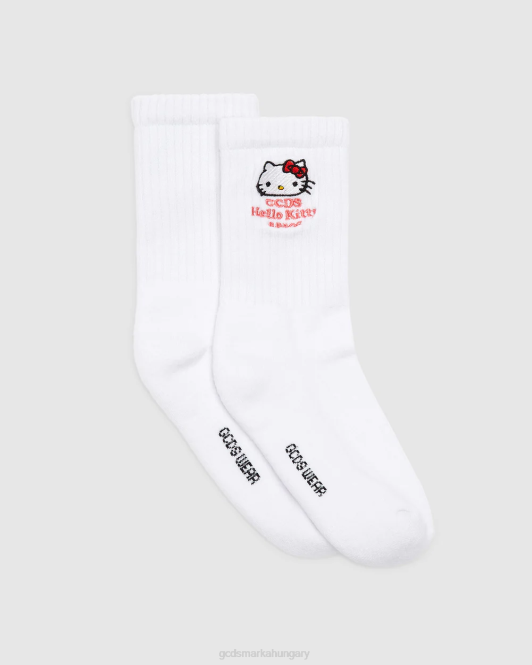 GCDS junior hello kitty zokni Z2HB768 tartozék fehér gyerekek
