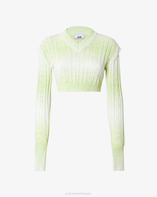 GCDS fonat crop top Z2HB326 ruházat mész nők